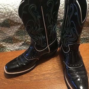 Ariat Patent Leather Western Boots